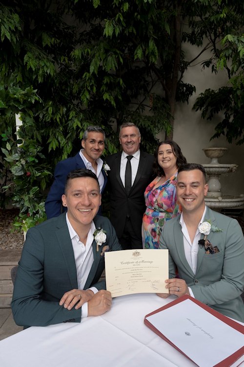 Mike Larkan marriage celebrant yarra valley Mike Larkan marriage celebrant